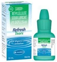 Refresh Tears Eye Drops for Dryness and Irritation 10ml (Pack of 2) - Pamherbals