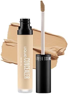 SWISS BEAUTY Liquid Light Weight Concealer With Full CoverageEasily Blendable Concealer Fo