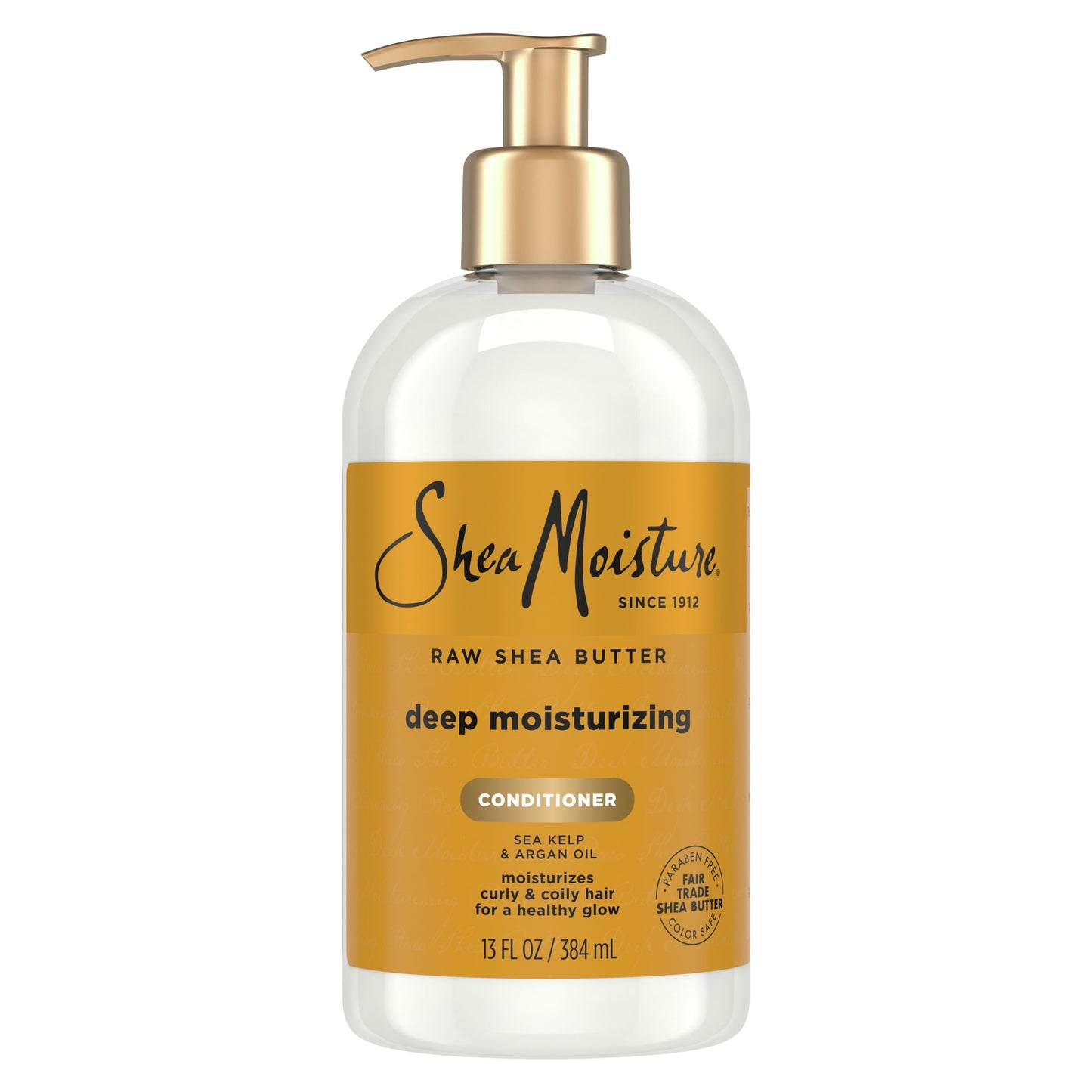 SheaMoisture Restorative Leave In Conditioner for Curly Hair, Raw Shea Butter, 13 fl oz Bo