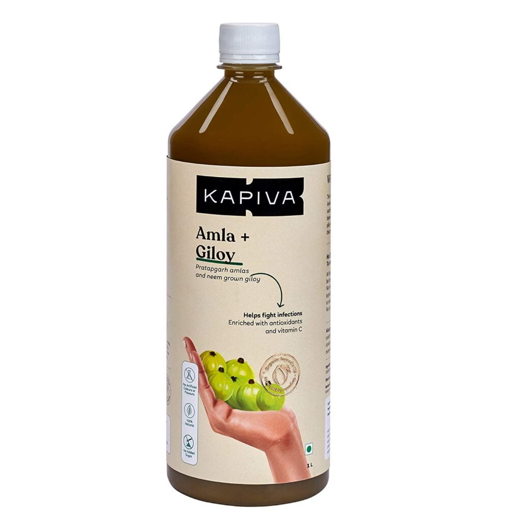KAPIVA AMLA+GILOY JUICE 1L