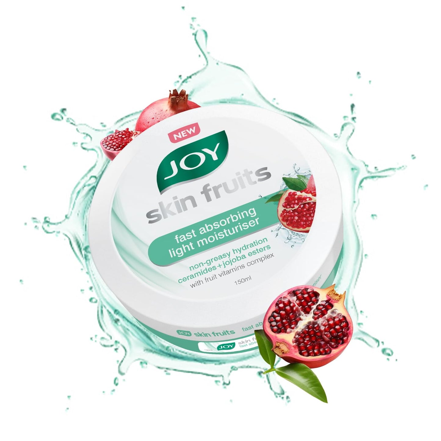 Joy Skin Fruits Fast Absorbing Light Moisturizer with Vitamin Complex, Ceramides and Jojob