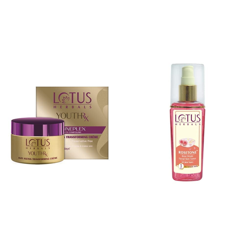 Lotus Herbals Youth Rx Anti-aging SkinCare Range Lotus Herbals Youth Rx Anti-Aging Transfo