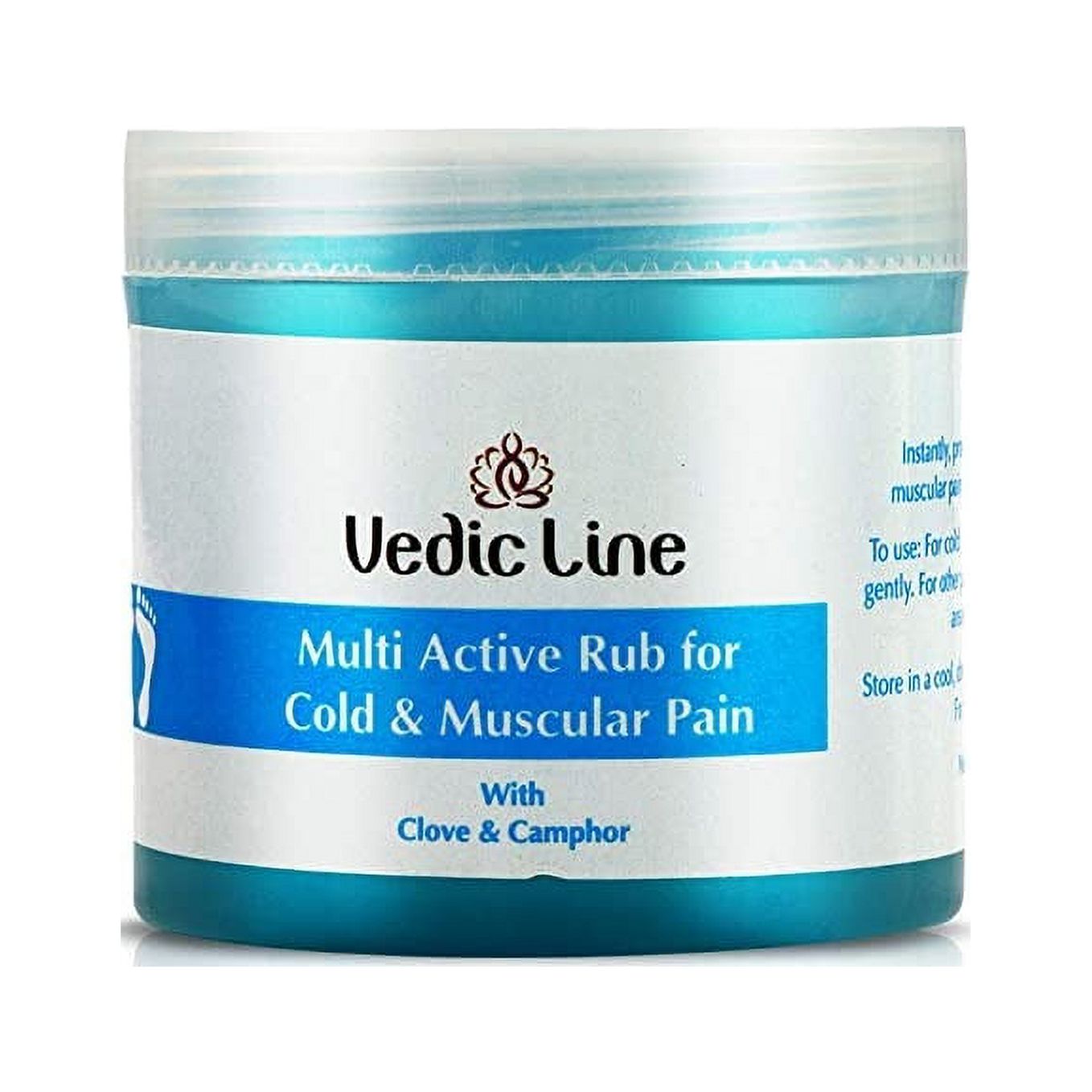 Vedicline Multi Active Rub For Cold & Muscular Pain Relief Rub Reduce Pain With Camphor, T