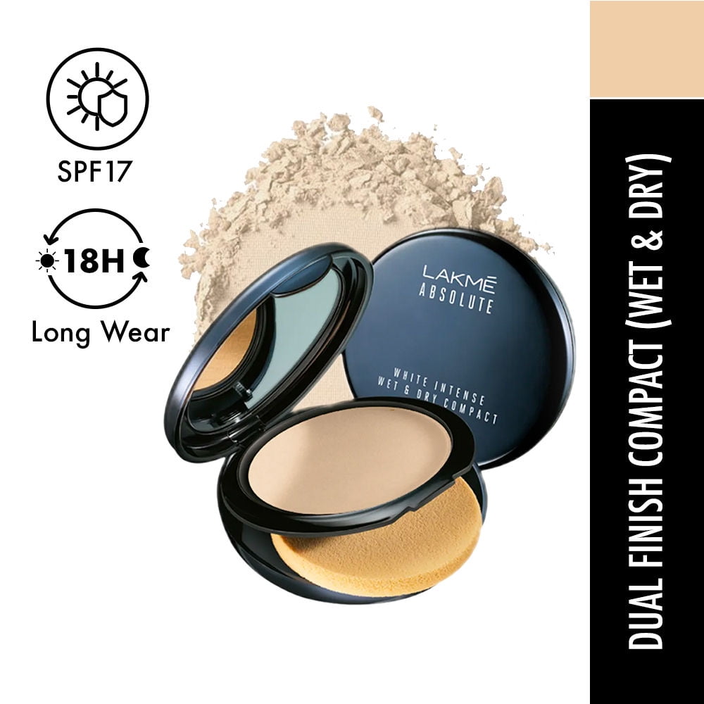 Lakme Absolute White Intense Wet & Dry Compact - 01 Classic Ivory