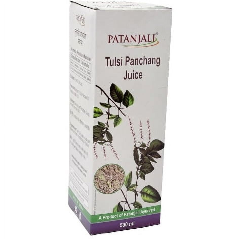 Patanjali Tulsi Panchang Juice - 500 Ml (17.63 Fl Oz)
