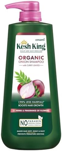 Organic Onion Shampoo | Controls Hairfall with Curry Leaves | Increase Hair Growth | Damag
