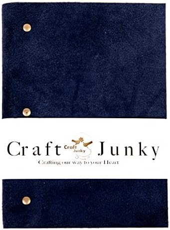 CRAFT JUNKY Suede Leather Journal Diary for Men and Women - Soft and Stylish Leather Dairy