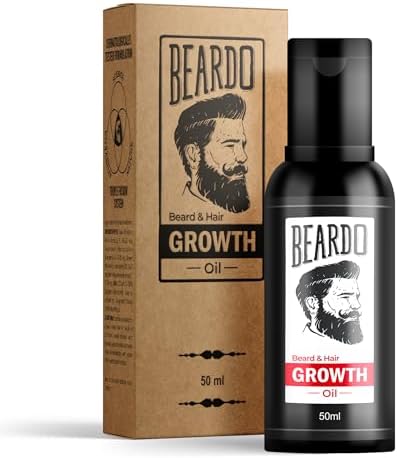 Beardo Beard and Hair Growth Oil 50 ml With Natural Ingredients - Rose and Hibiscus Oils