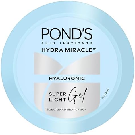 POND'S Super Light Gel Oil Free Face Moisturizer 100g, With Hyaluronic Acid & Vitamin E fo