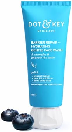 DOT & KEY Barrier Repair + Hydrating Gentle FaceWash With Probiotic Ceremide FaceWash For