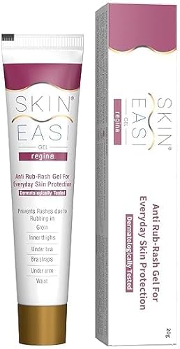 SkinEasi Regina Gel. Prevents Skin rash due to Bra strap rash, Pads rash and other rub ras
