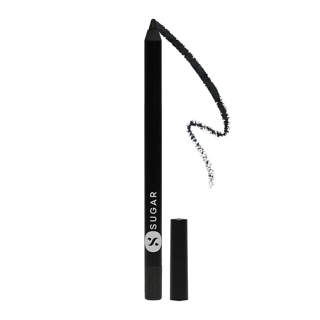 SUGAR Cosmetics Stroke Of Genius Heavy-Duty Kohl Eyeliner Pencil: 05 Black Magic, 1.2
