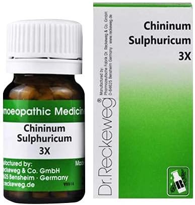 Dr. Reckeweg Chininum Sulphuricum Trituration Tablet: