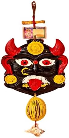 SSKR Wall Hanging Nazar Battu Evil Eye Protector Vaastu Dosha Yantra Wall Hanging Nazar Suraksha Kawach Drishti for House Entrance, Office, Shops, Vehicles -