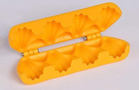 iKonbi Ganpati Modak Plastic Mould Strip/Modak Patti/Modak Sancha Choclate Mould 4 Cavity