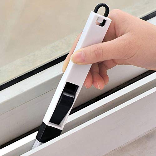 iKonbi Corners & Edges Dust Cleaning Brush for Window Frame, Keyboard with Mini Dustpan Window Cleaner Brushmultiucoloured