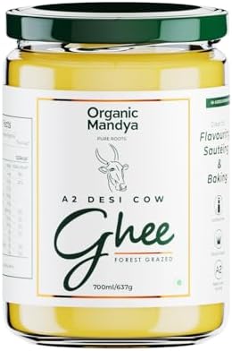 Organic Mandya Desi Cow A2 Ghee Pure | Natural & Healthy (700 Ml)