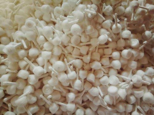 iKonbi 150 Cotton Wicks Round Diya Batti for Oil Lamps/Lanterns/Candles Set Of 3 Packets, Approx. 50 Wicks in Each Packet