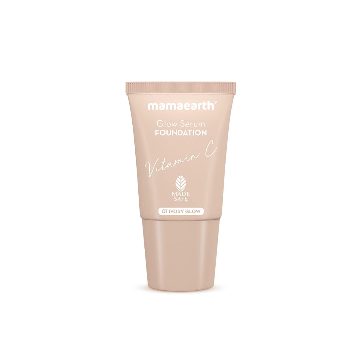 Mamaearth Glow Serum Foundation Mini Tube: 2X Instant Glow, Ivory Glow, 18