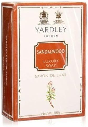 Yardley Sandalwood Luxury Soap (100G) (Pack Of 3)