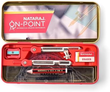 Nataraj Geometry Box - 2 Pieces