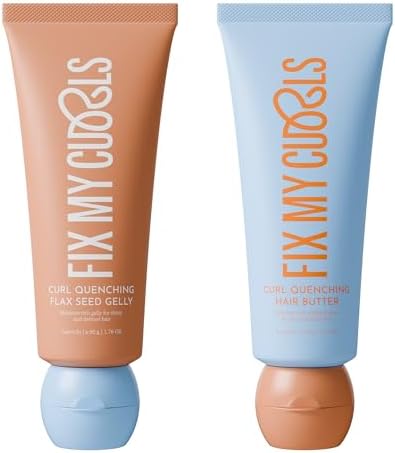 Curl Quenching Moisture Bundle for Curly and Wavy Hair, 1.76 Oz Each