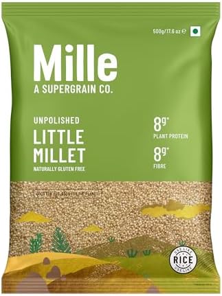 Mille Little Millet Whole Grain | Kutki | Gluten Free | No Chemicals | High Plant Protein