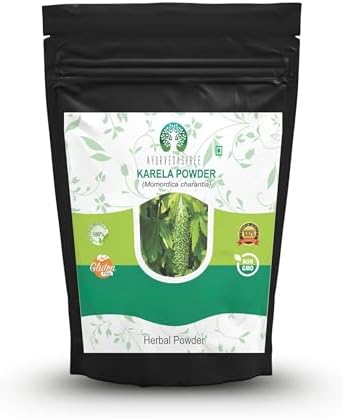 Ayurvedashree Bitter Melon Powder 200 Gm I Momordica Charantia/Karela Fruit Powder I Ayurv