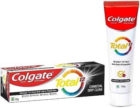 Colgate Total Charcoal Deep Clean - 120 g - India