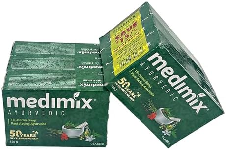 Medimix Real Ayurvedic Soap 125G -Pack Of 6