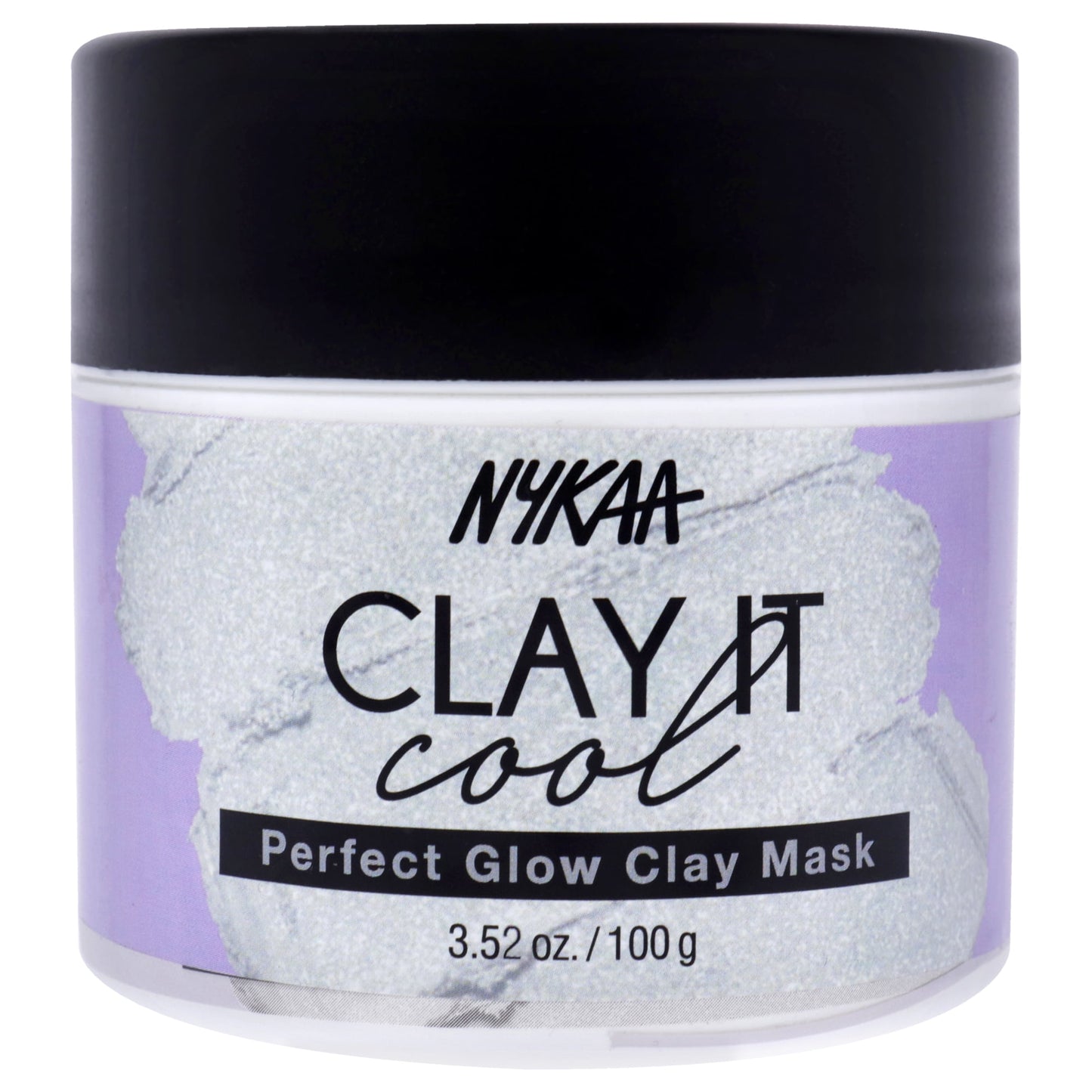 Nykaa Naturals Clay It Cool Clay Mask, Face Clay Mask, Perfect Glow, 3.5 oz