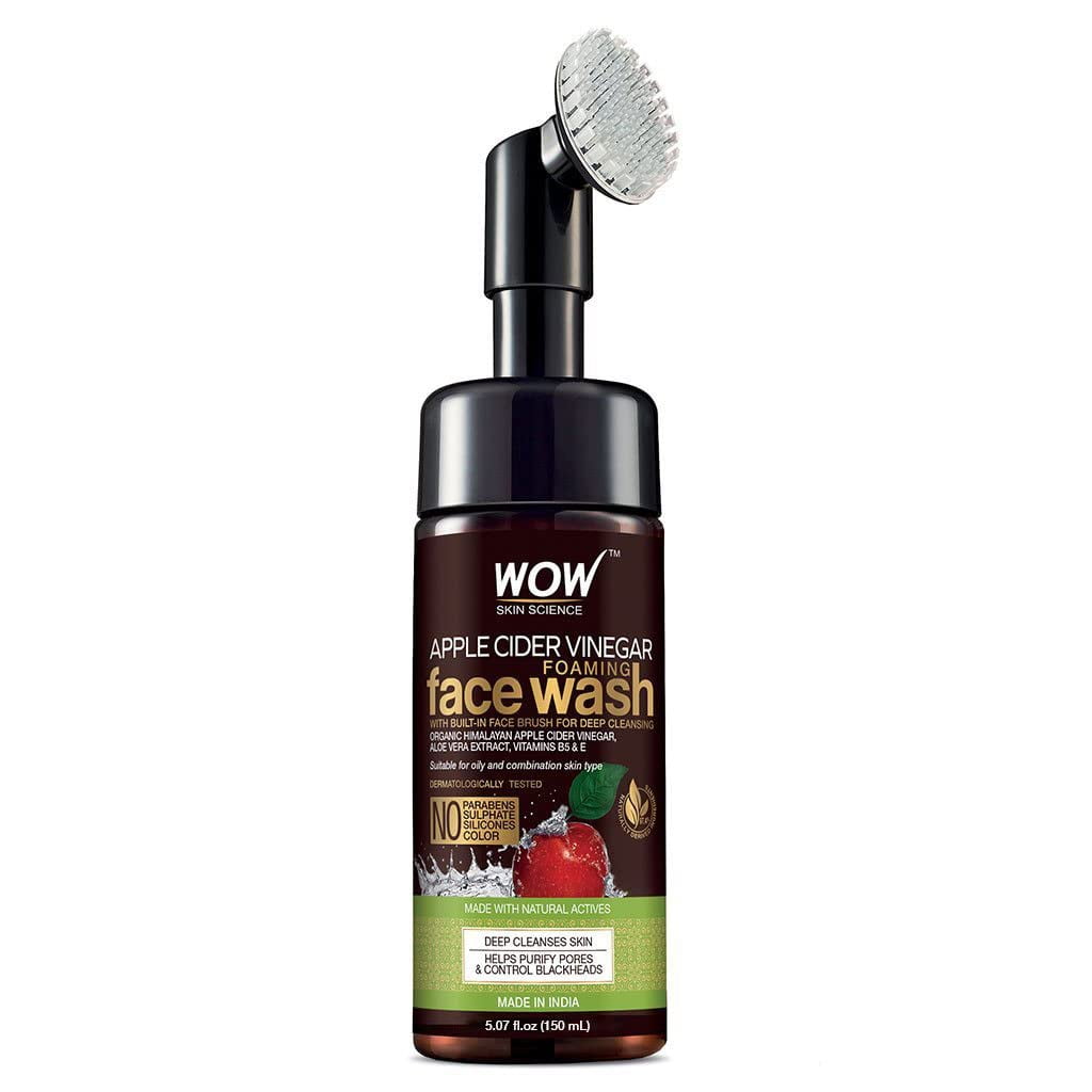 WOW Skin Science Apple Cider Vinegar Foaming FaceWash - 150 ml
