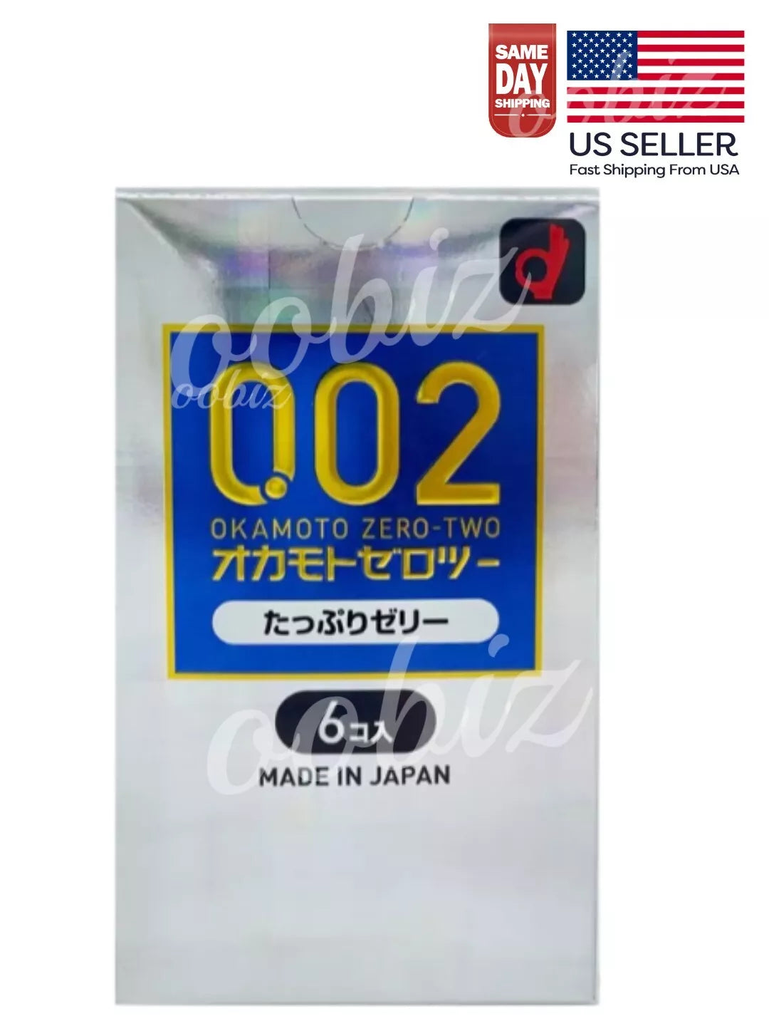 OKAMOTO 0.02 Rich Lubricant Jelly Condoms 6pcs