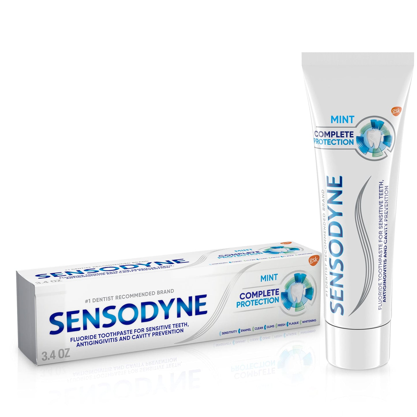 Sensodyne Complete Protection Mint Sensitive Toothpaste - 3.4 oz