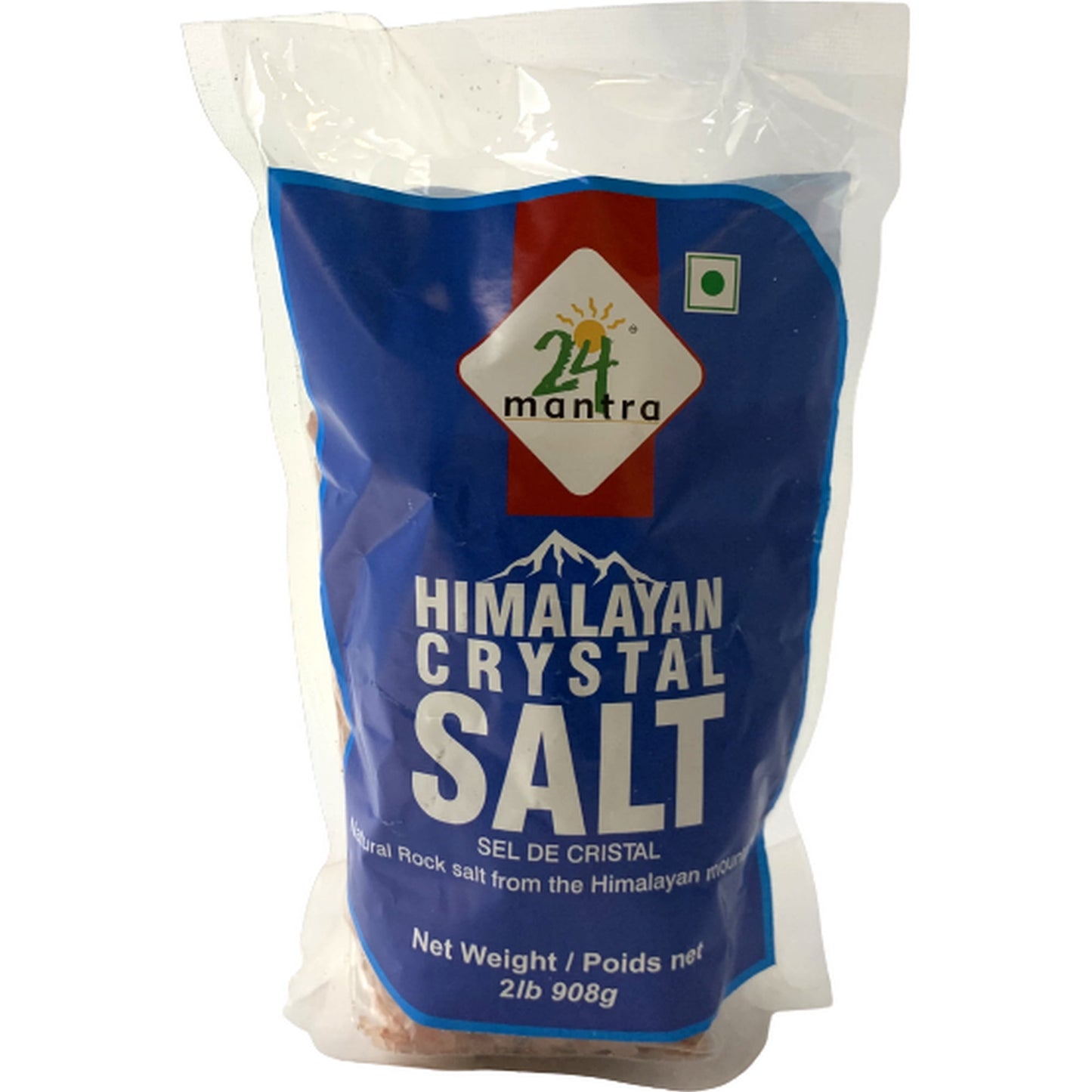 24 MANTRA Himalayan Crystal Salt - 2 LB (908 Grams)
