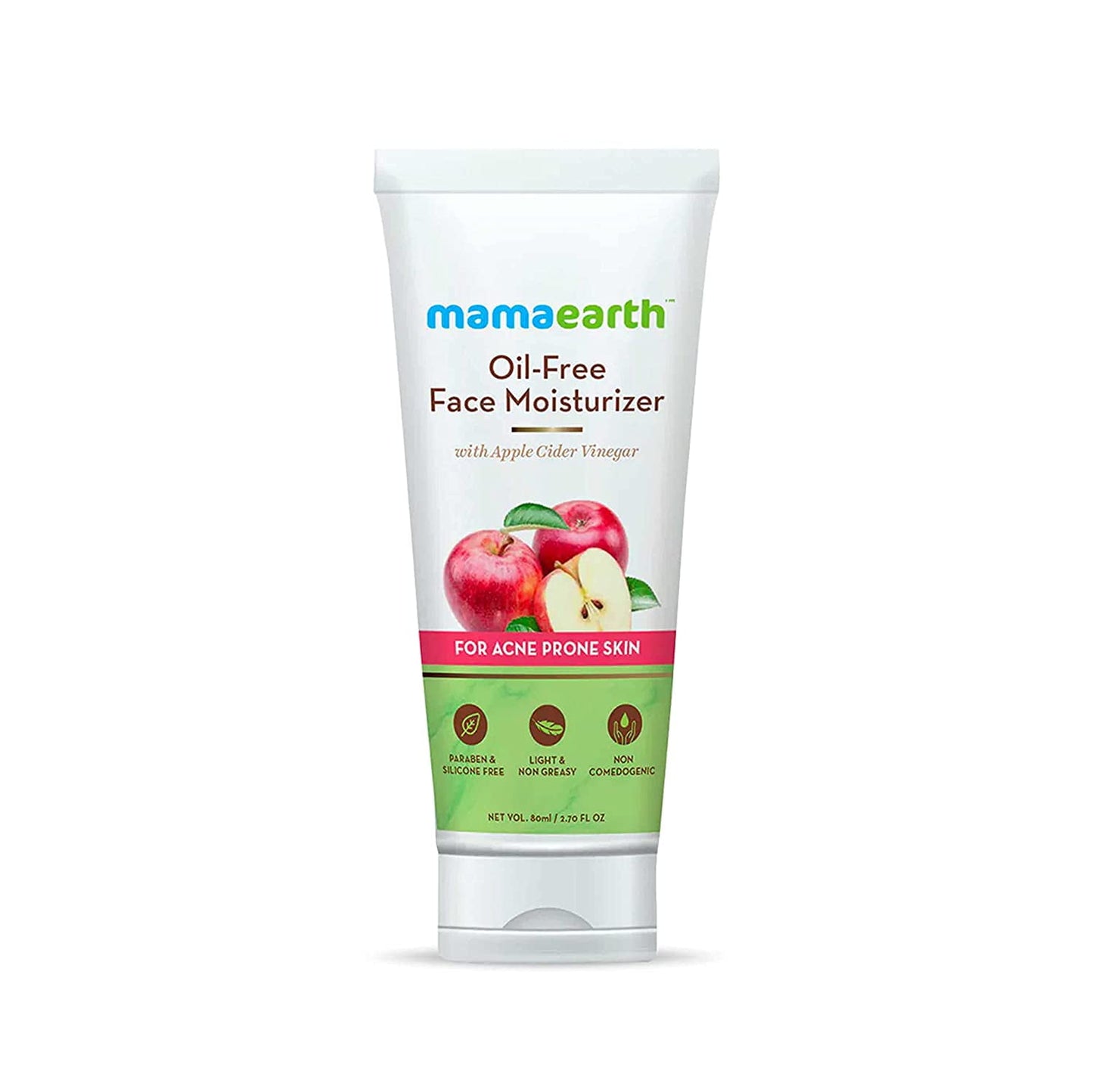 Mamaearth Oil-Free Moisturizer For Face with Apple Cider Vinegar - 80 ml