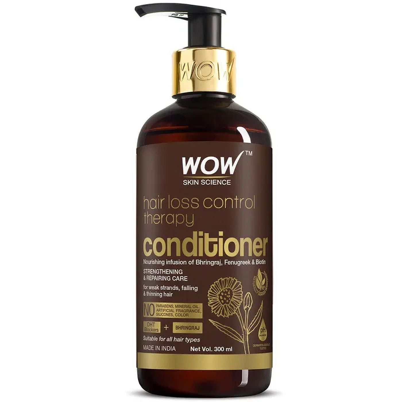 Wow Skin Science Hair Loss Control Therapy Conditioner, 300ml