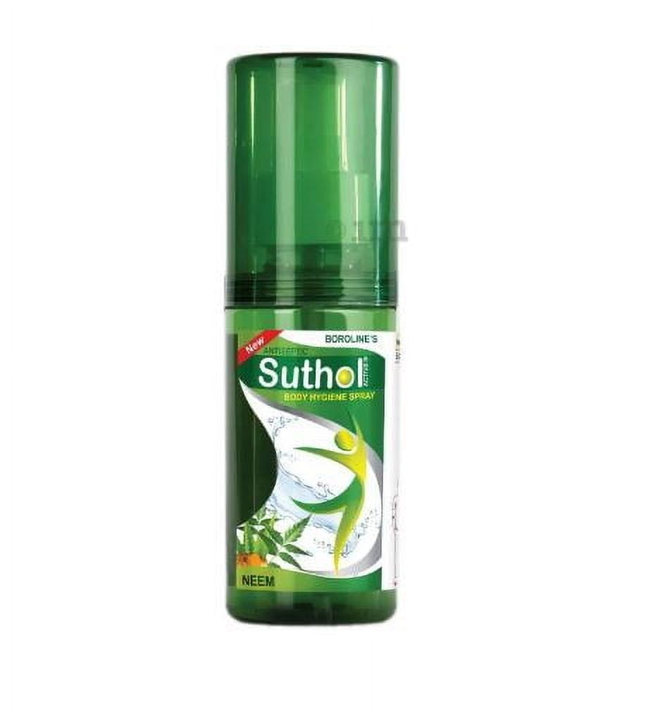 Boroline New Antiseptic Suthol Active Body Hygiene Spray Neem 100 ml Spray