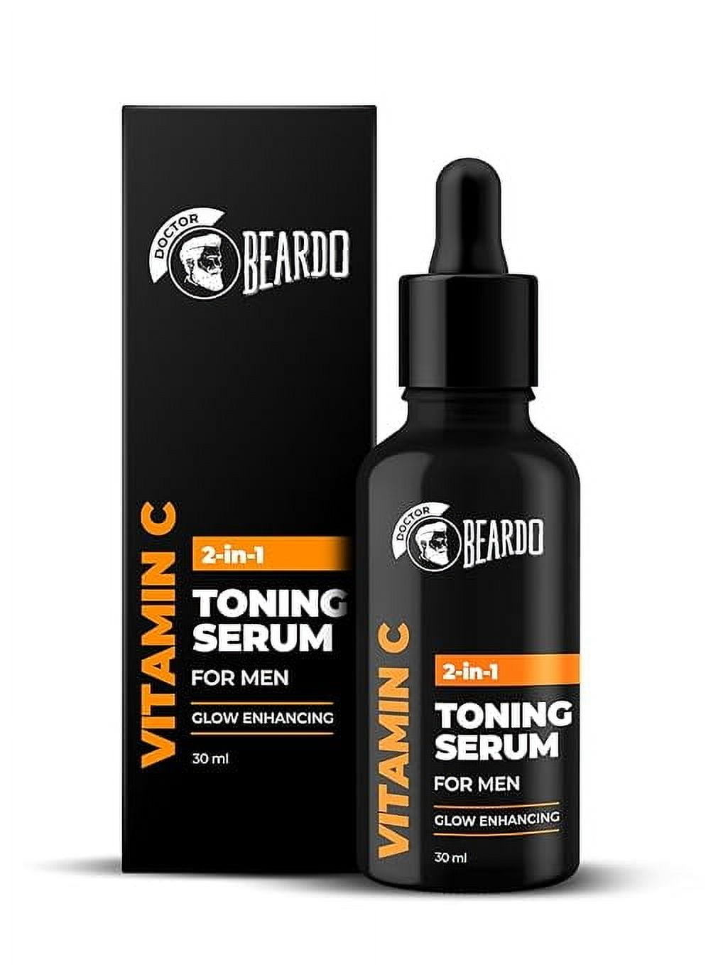 Beardo 2-in-1 Vitamin C Serum + Toner For Men, 30ml | FaceSerum For Men | Vit C Serum with