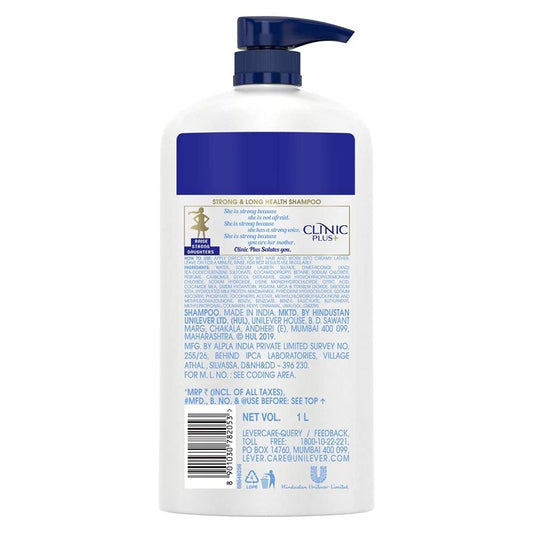 Clinic Plus Strong & Long Shampoo: 1000 ml