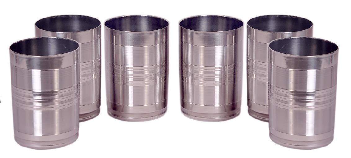 iKonbi Round Shape Drinking Glass Set of 6