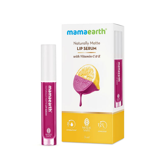 Mamaearth Naturally Matte Lip Serum: 03 Berrydict Magenta Pink, 3 ml