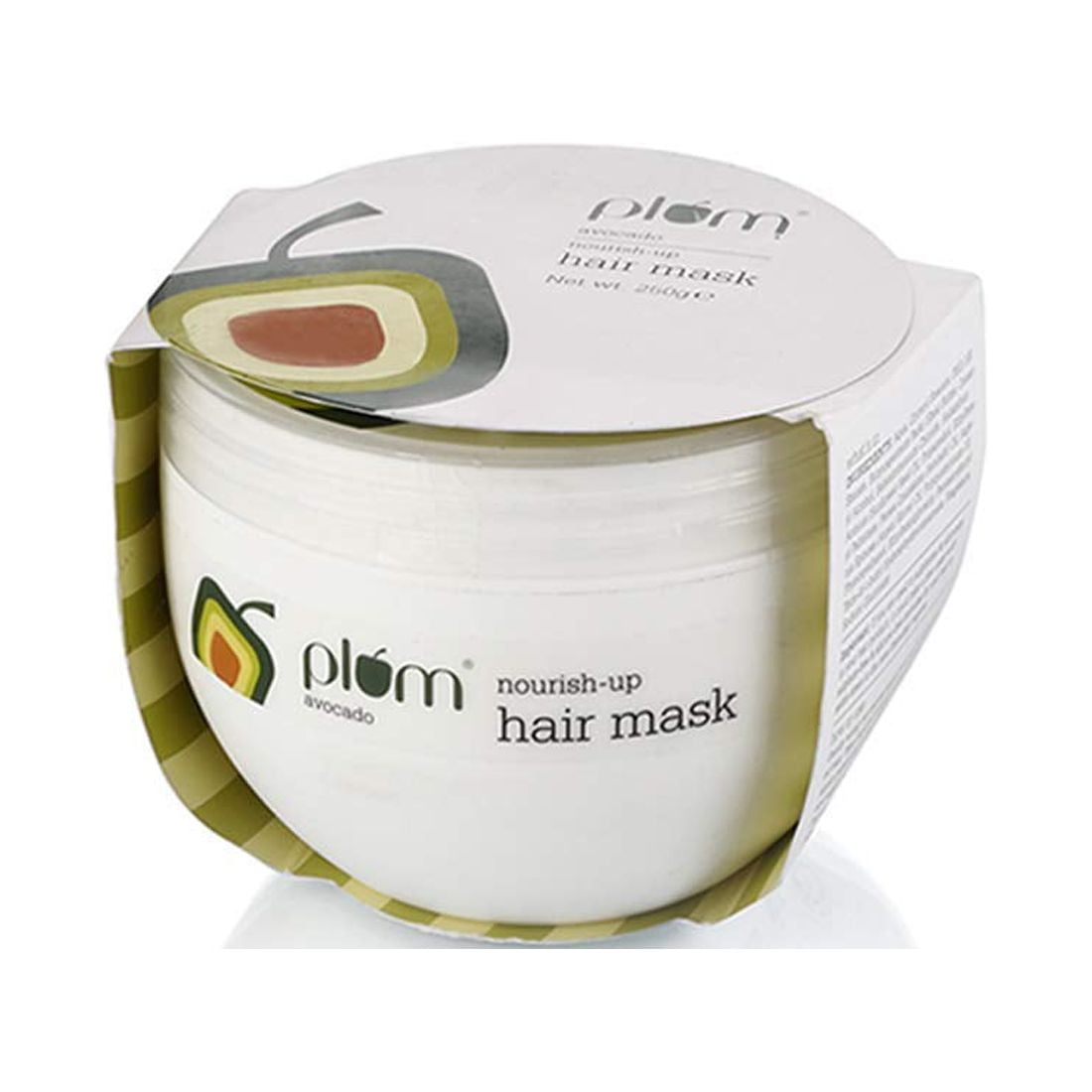 Plum Avocado NourishUp HairMask For FrizzFree Hair Contains Avocado Oil Argan Oil Shea But