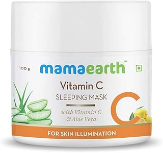Mamaearth Vitamin C Sleeping Mask, NightCream For Women 100 g