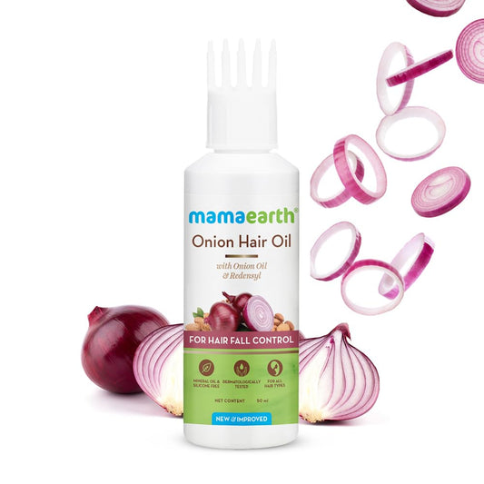 Mamaearth Onion Hair Oil: Redensyl, 50 ml