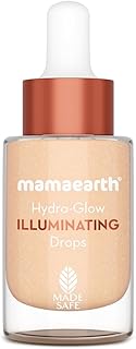 Mamaearth Hydra-Glow Drops With Vitamin C & Hyaluronic Acid - 15Ml | All Skin Type Multi-P