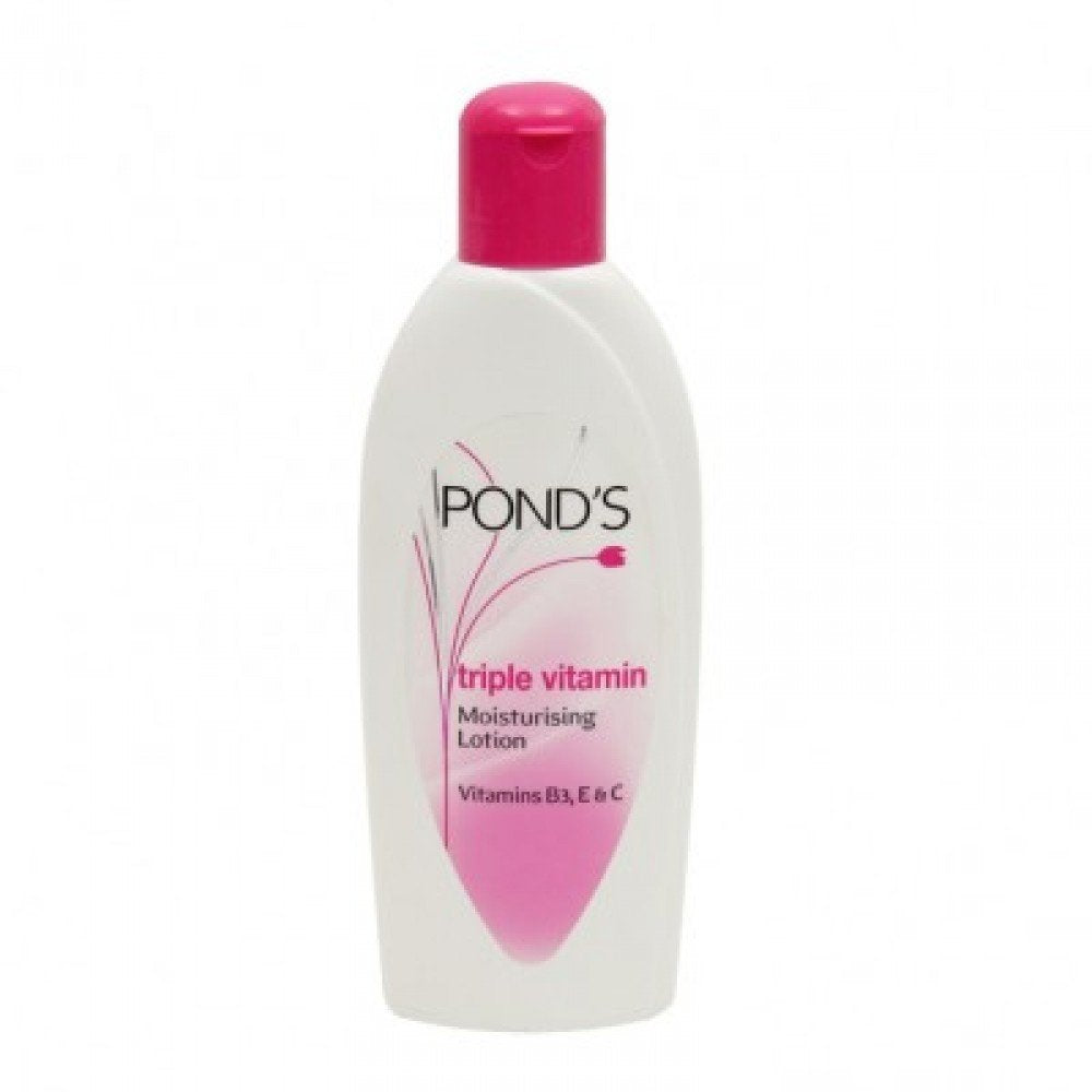3 X Ponds Triple Vitamin Moisturising BodyLotion Soft Smooth Radiant Skin Glow 100ml X 3 =