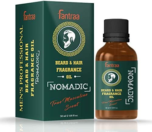 Fantraa Beard and Hair Fragrance Oil - 30 ml (Nomadic)