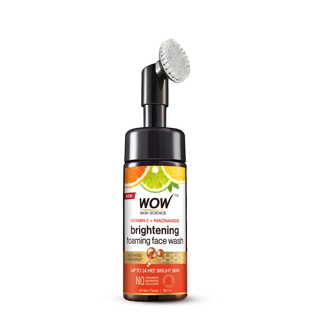 WOW Vitamin C Face Wash with Brush: 100