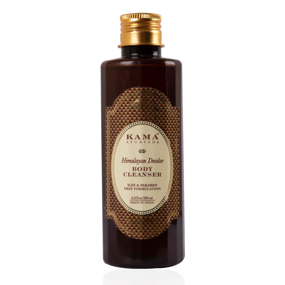 Kama Ayurveda Himalayan Deodar Body Cleanser: SLES & Paraben Free,